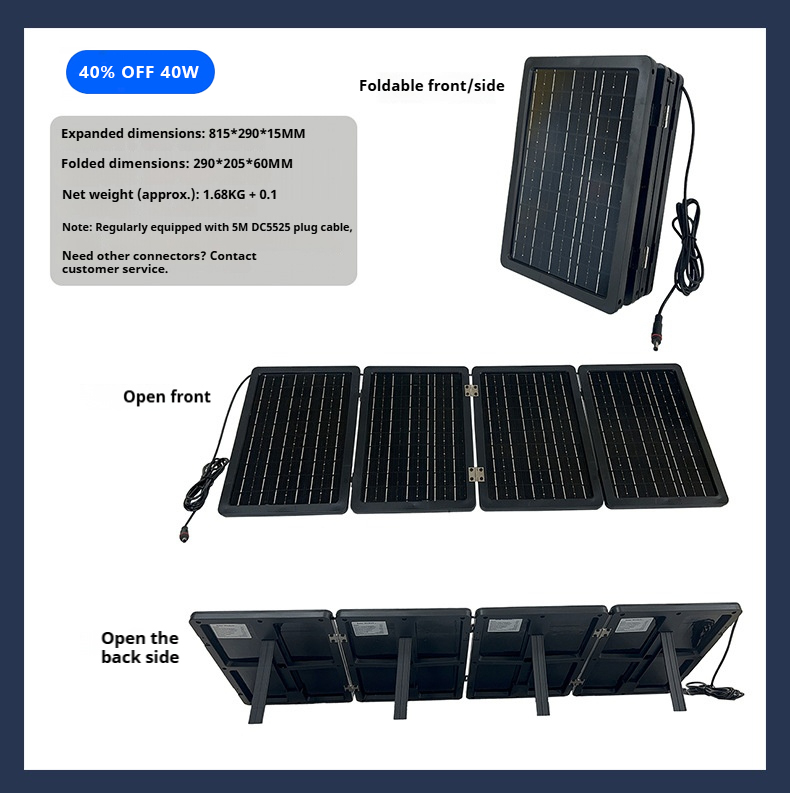 Folding Solar Panels 20W-180W (7) Folding Solar Panels 20W-180W (7)