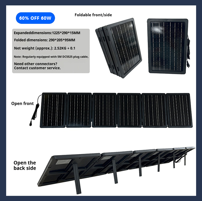 Folding Solar Panels 20W-180W (8) Folding Solar Panels 20W-180W (8)
