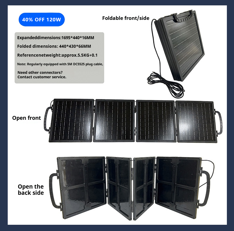 Folding Solar Panels 20W-180W (10) Folding Solar Panels 20W-180W (10)