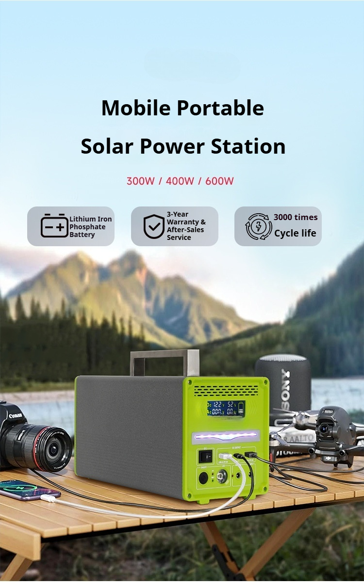 Mobile Portable Solar Power Station (3)