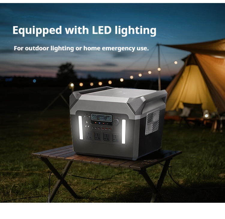 Mobile Portable Solar Power Station LX-ABS02 (9)