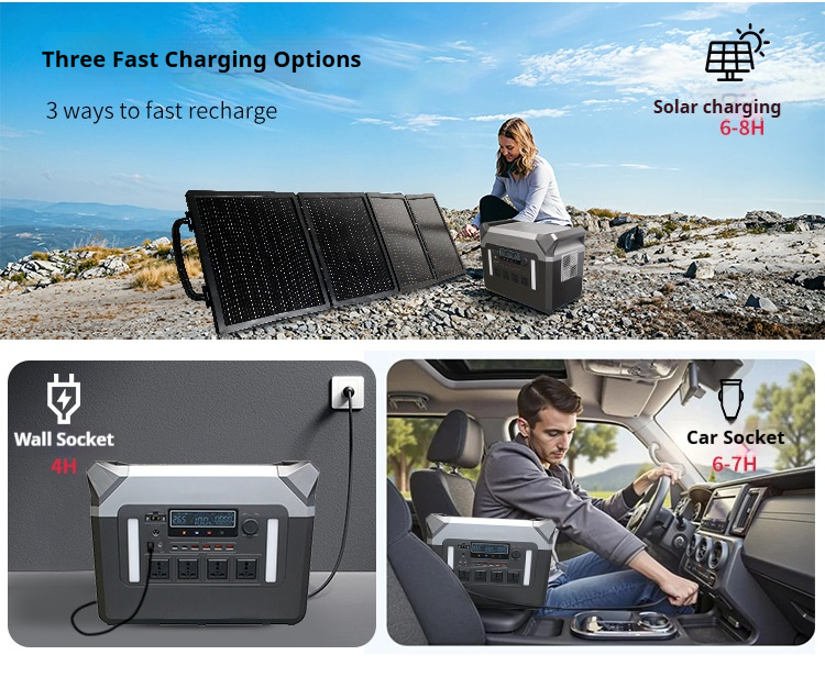 Mobile Portable Solar Power Station LX-ABS02 (7)