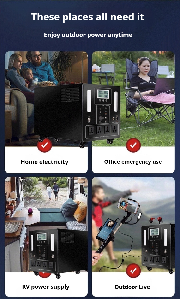 Outdoor Power Supply Black 3500W (16)