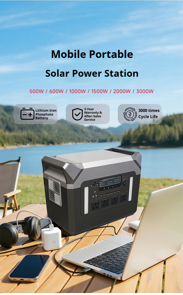 Mobile Portable Solar Power Station LX-ABS02 (1)