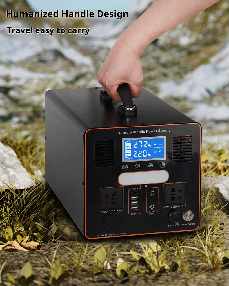 Outdoor Power Supply Black 2200W (9)