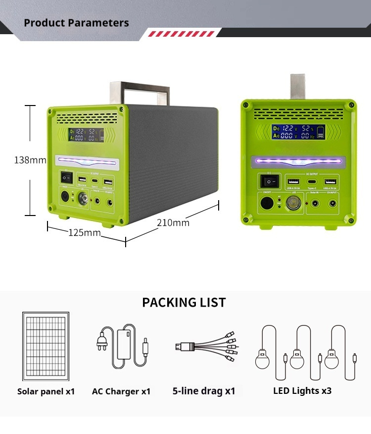 Mobile Portable Solar Power Station (6)