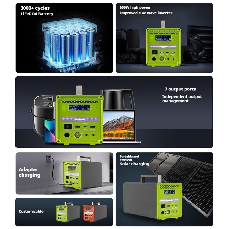 Mobile Portable Solar Power Station