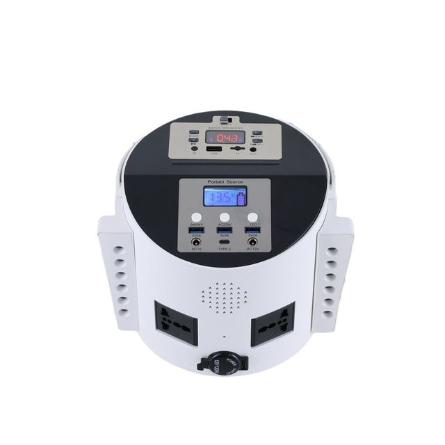  3-in-1 Outdoor Power Station, Speaker & Lighting