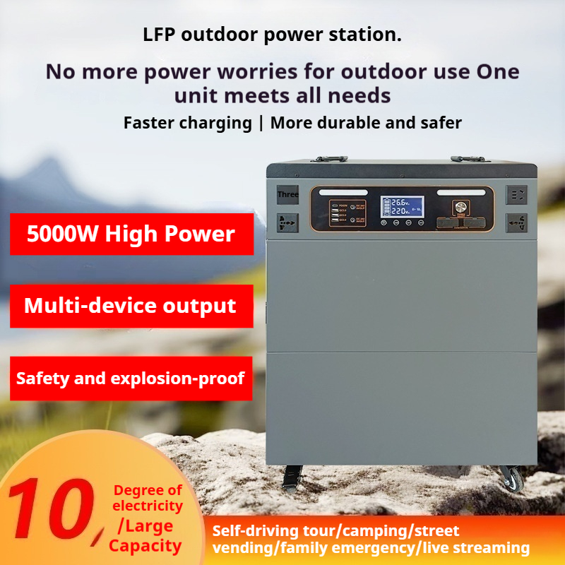 Outdoor Power Supply Stacked 10 kWh