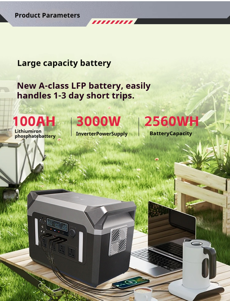 Mobile Portable Solar Power Station LX-ABS02 (5)