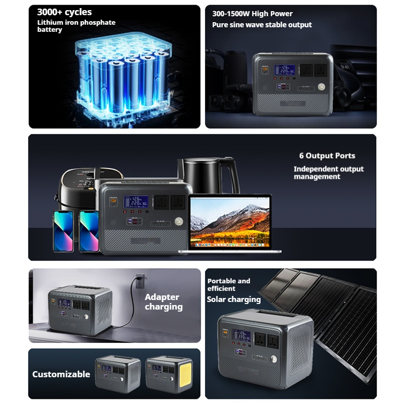 Mobile Portable Solar Power Station