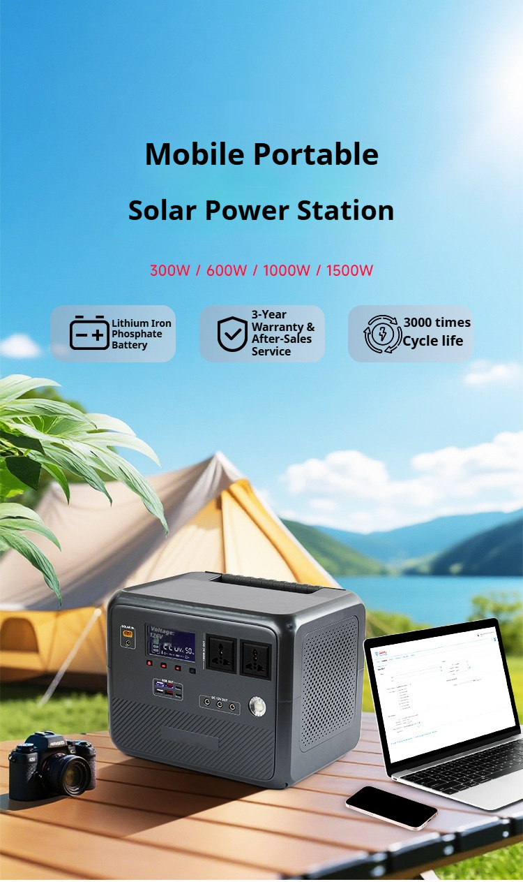 Mobile Portable Solar Power Station (1)