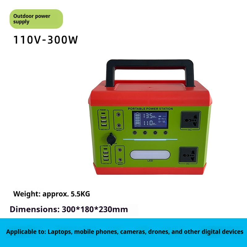 110V-300W red
