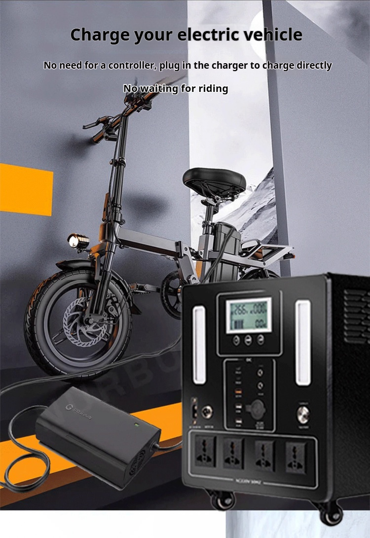 Outdoor Power Supply Black 3500W (10)
