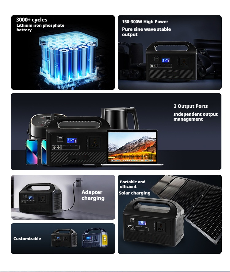 Mobile Portable Solar Power Station BS-ABS10 (2)