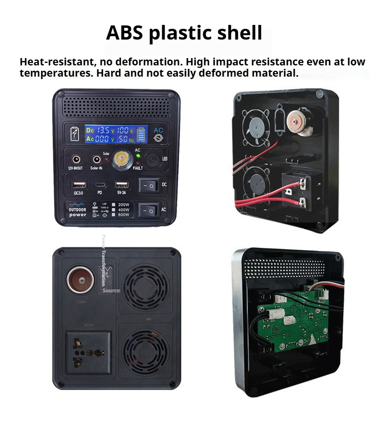 Outdoor Power Supply Aluminum Shell 600W (4)